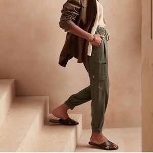 Banana Republic Tencel Cargo Jogger